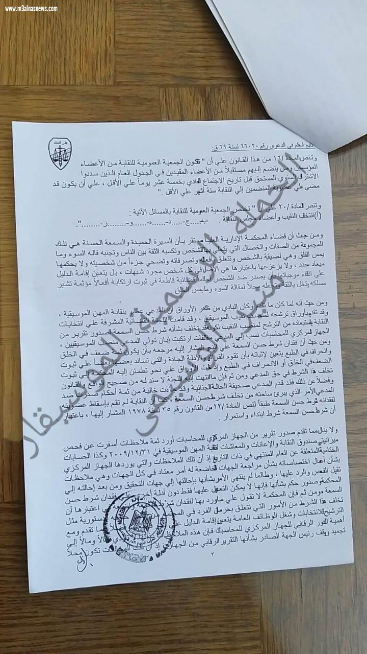 بالمستندات.. «منير الوسيمي» لـ مصطفى كامل: قضيتك خسرانة