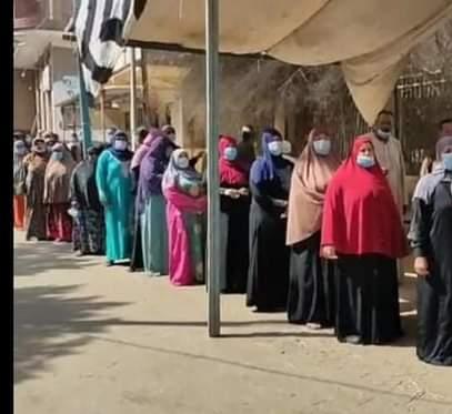 عمليات مستقبل وطن بكفرالشيخ... اقبال كبير من السيدات وكبار السن فى اليوم الاول لاعادة الشيوخ