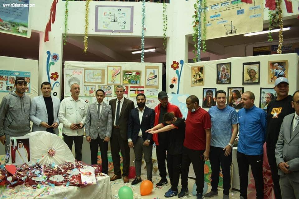 كأس العرب فى ضيافة مدرسة القاهره بقطر بحضور نجوم الرياضة والاعلام