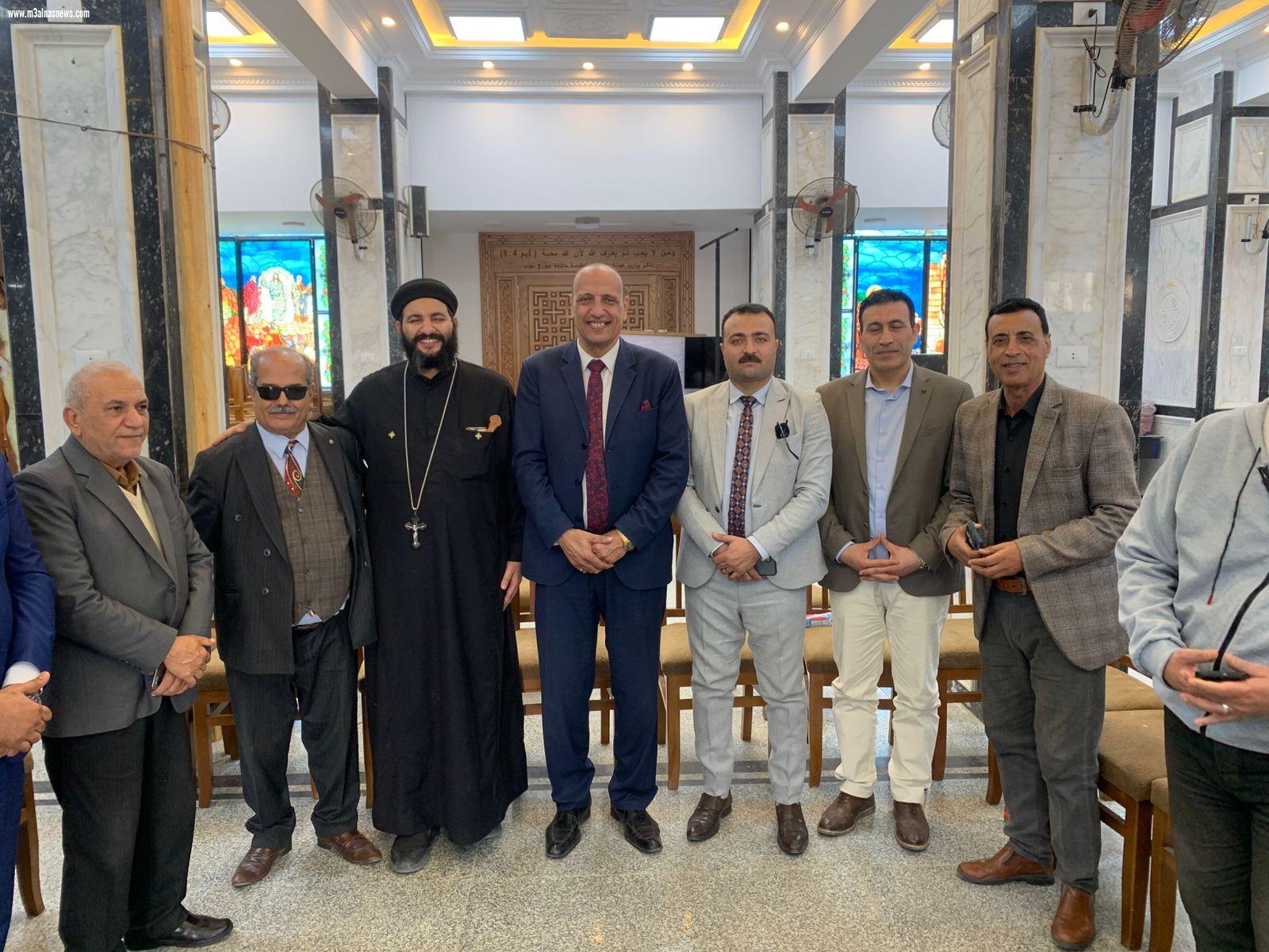 نقيب محامين بيلا بمحافظة كفر الشيخ يهنئ البابا تواضروس والإخوة الأقباط بعيد القيامه