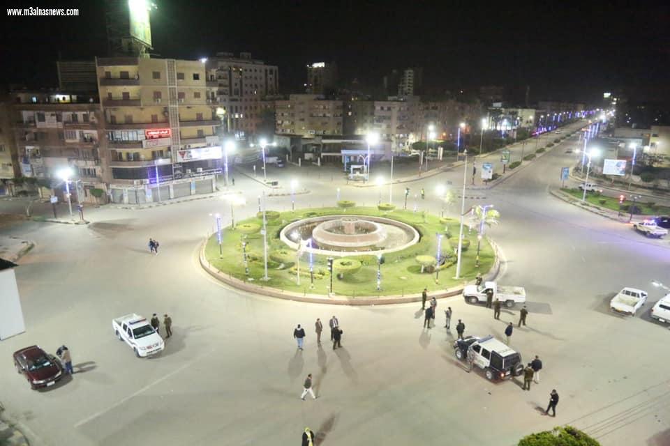 إلتزام أهالي محافظة كفرالشيخ بقرار حظر التجوال مع بدء تطبيقه
