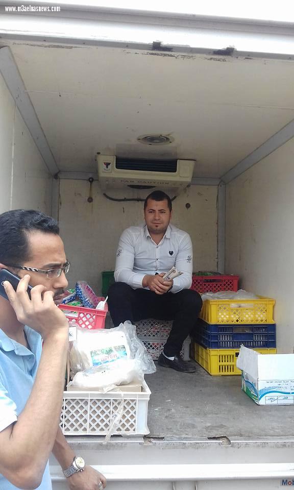 القوات المسلحة توزع سلع غذائية مدعمة على مواطنى الحامول بكفر الشيخ