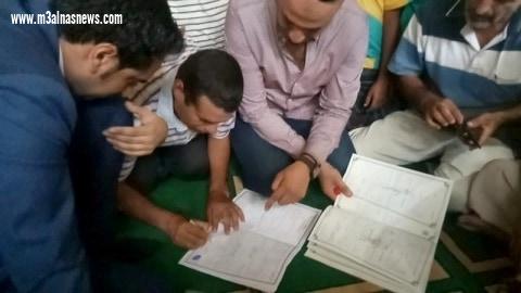 عقد قران مدير تحرير جريدة مع الناس نيوز وحفل الزفاف بفندق كليوباترا