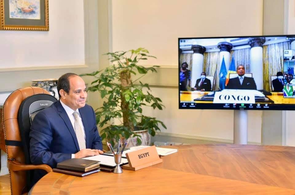 السيد الرئيس يؤكد مصر لم ولن تتهاون مع الجماعات الإرهابية ومن يدعمها 