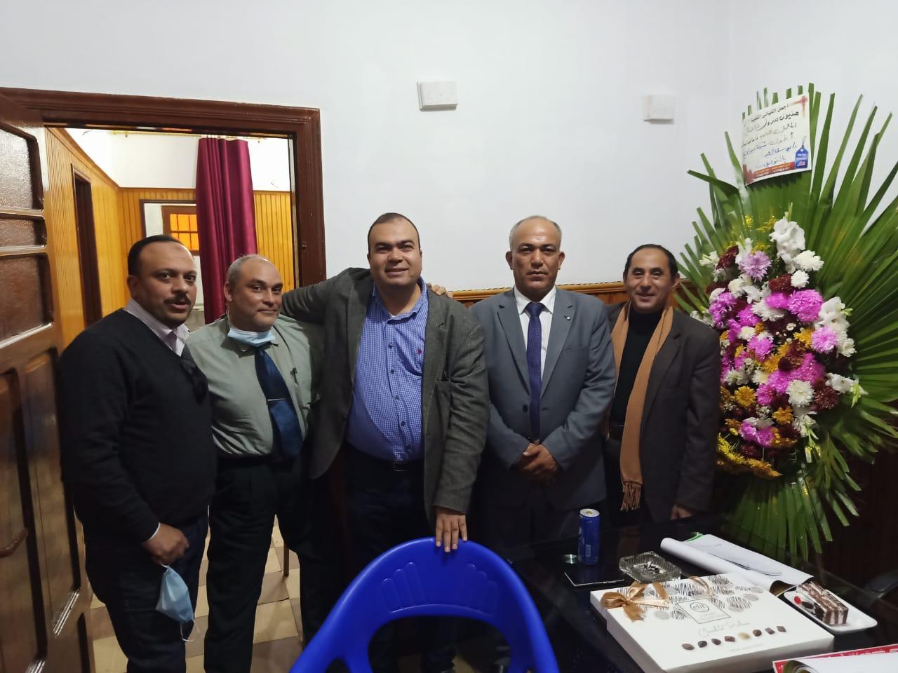 عبداللاه وعبدالبارى يشهدان فى افتتاح المعمل الدولى لأمراض الدواجن بكفرالشيخ