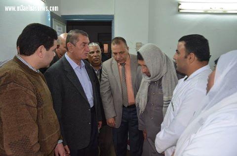 محافظ كفر الشيخ يحيل 11 من العاملين بالتأمين الصحى للتحقيق لتغيبهم عن العمل