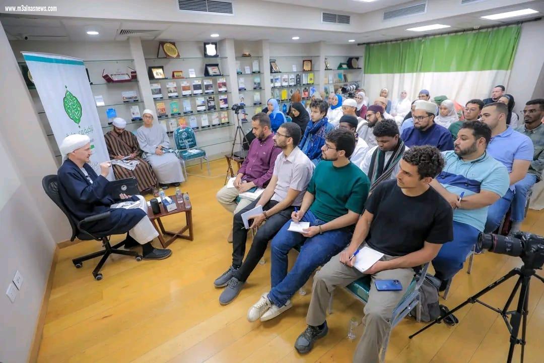 مؤسسة طابة تستضيف محاضرة عن الروحانية في الإسلام وسط حضور لافت من الشباب ضمن 