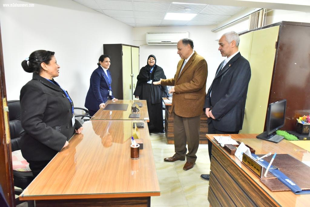 نائب وزير المالية ومحافظ أسيوط يفتتحان أعمال تطوير ورفع كفاءة مبنى المديرية المالية