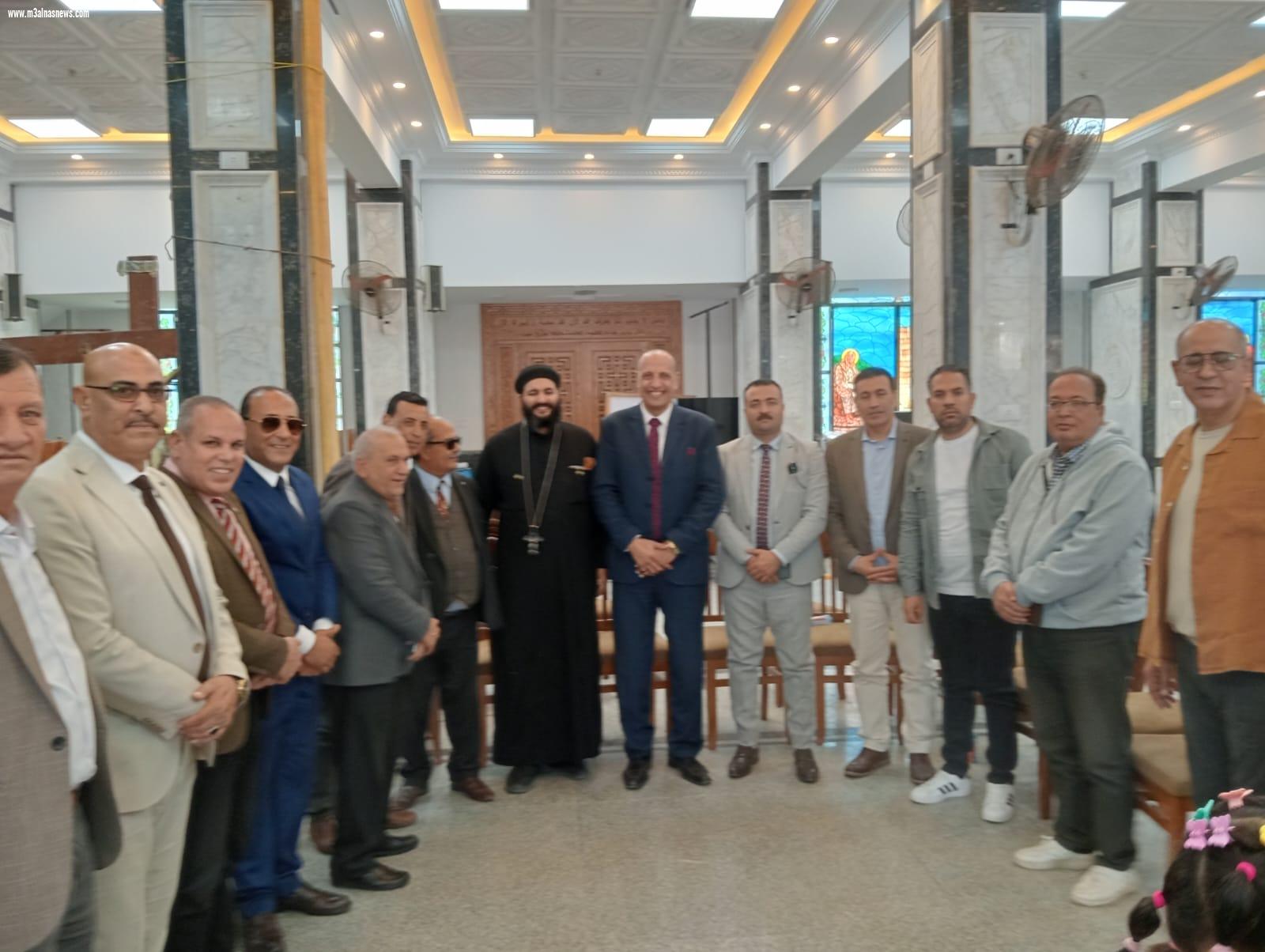 نقيب محامين بيلا بمحافظة كفر الشيخ يهنئ البابا تواضروس والإخوة الأقباط بعيد القيامه
