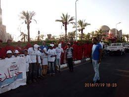 زهرة جنوب سيناء تعطى لمسه جمال ونظافه بشوارع شرم الشيخ قبل انعقاد مؤتمر الشباب