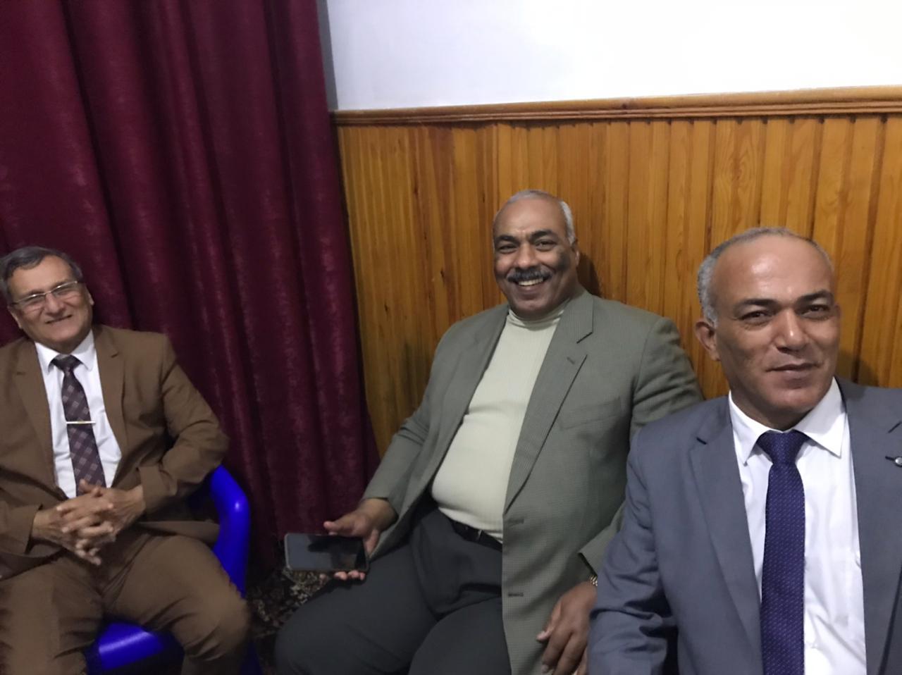 عبداللاه وعبدالبارى يشهدان فى افتتاح المعمل الدولى لأمراض الدواجن بكفرالشيخ