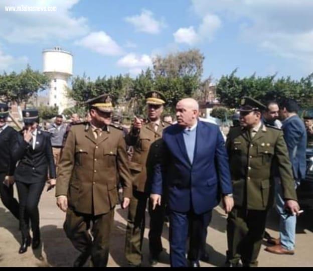 أمن كفرالشيخ تنظم قافلة 