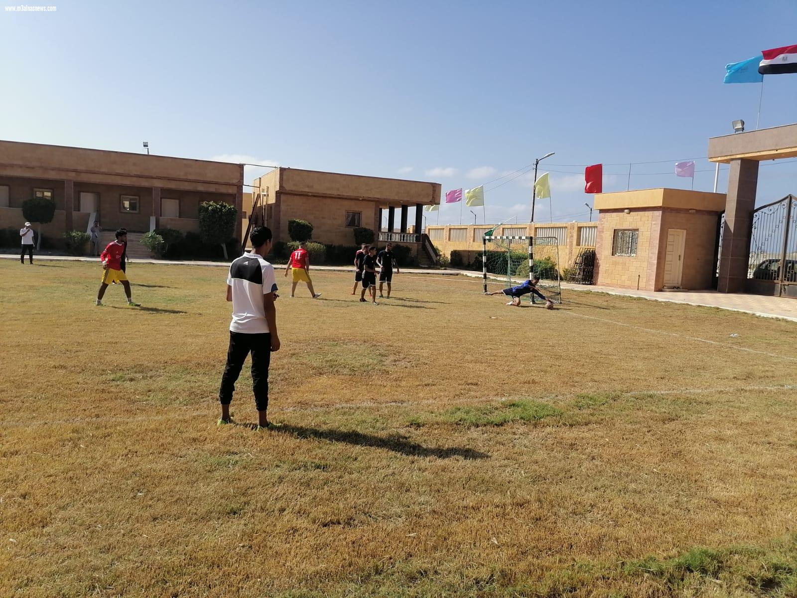 معسكر شباب بلطيم يستقبل دورى خماسى كرة القدم بمشاركة فرق 16 محافظة
