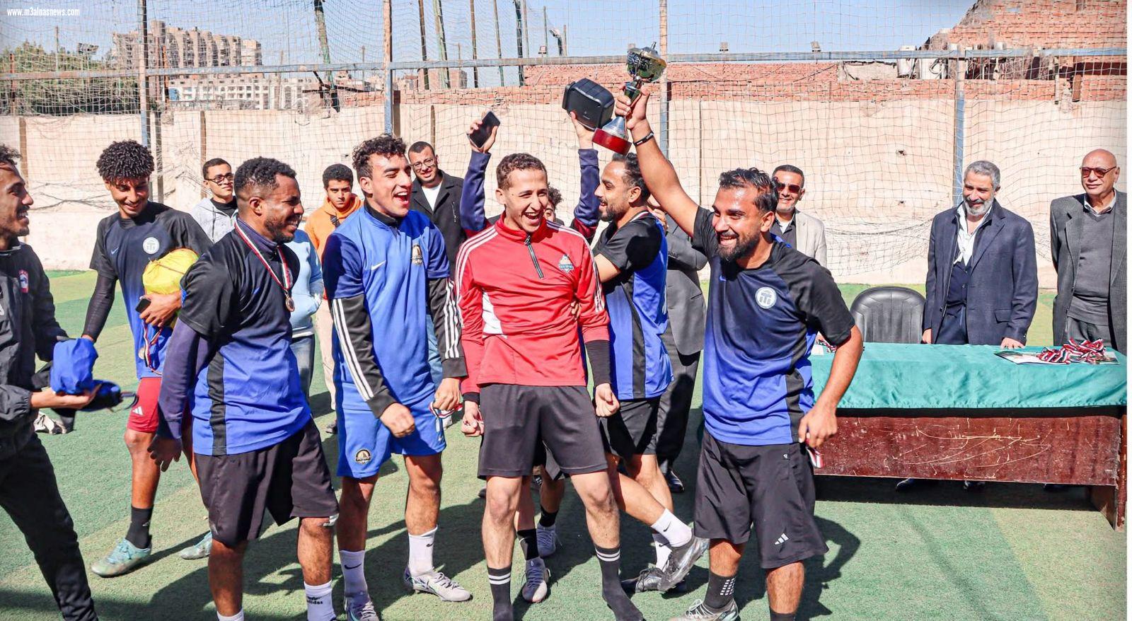 ختام فعاليات دوري كرة القدم الخماسية بأكاديمية طيبة