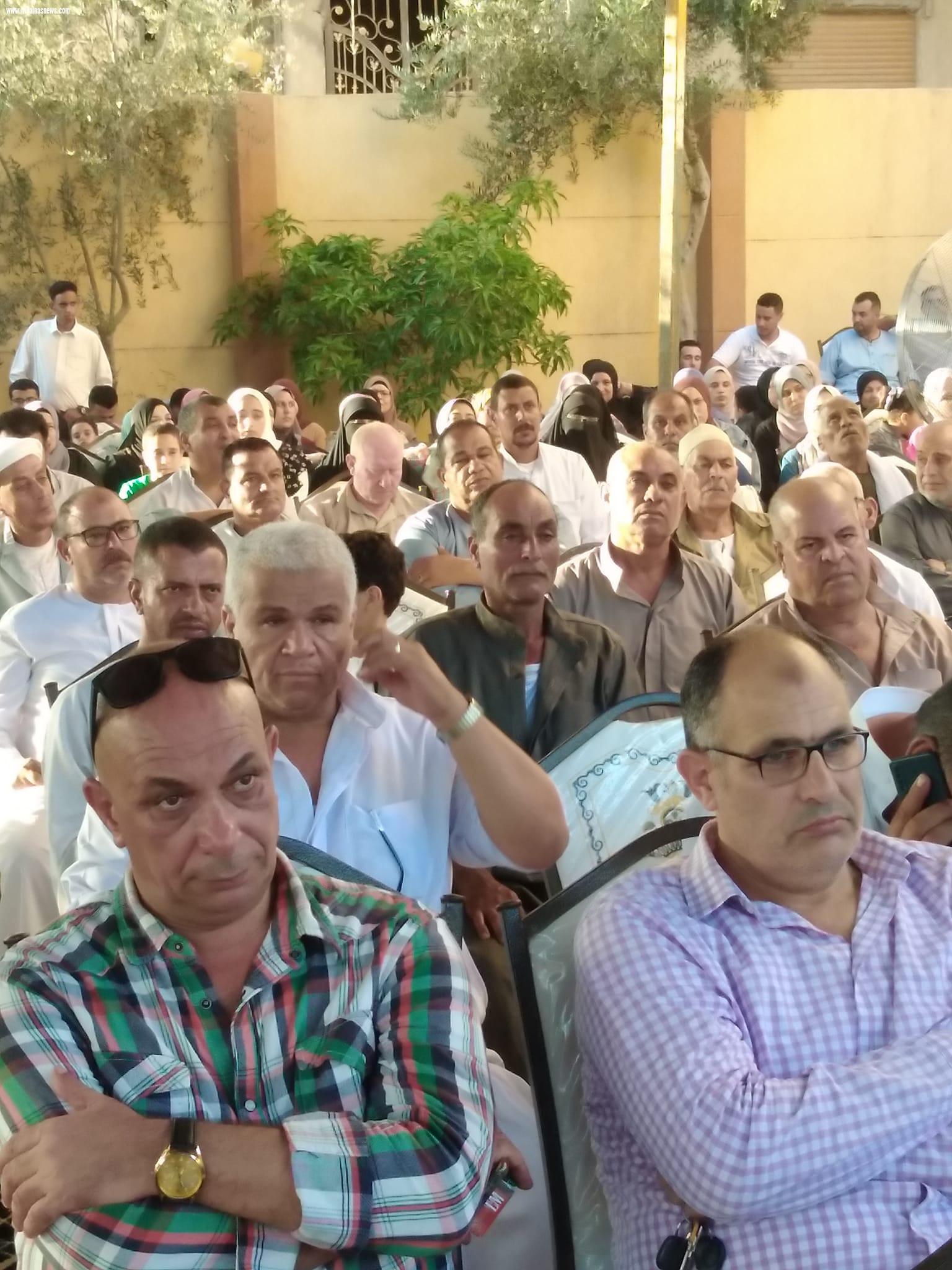 تظاهرة شعبية من أهالى مركز الحامول للمطالبة بترشح اللواء أسعد الزكير لمجلس النواب
