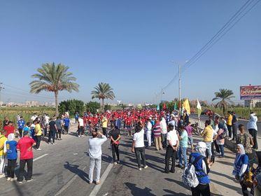 توزيع الجوائز على 25 فائزاً في ماراثون الدرجات من بين 370 متسابقاً بكفر الشيخ تنفيذا لمبادرة الرئيس 
