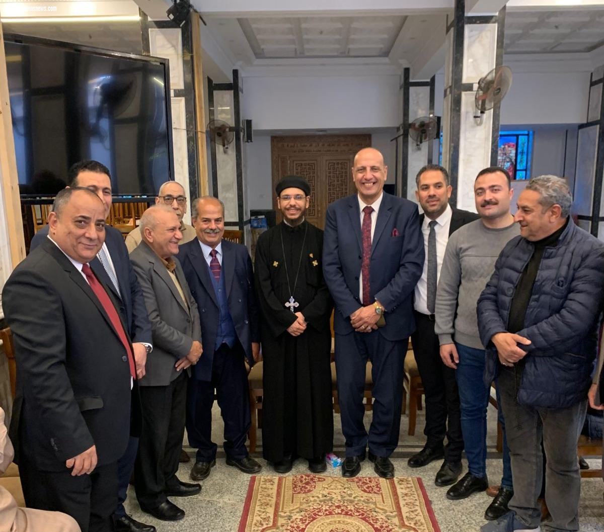 نقيب محامين بيلا بمحافظة كفر الشيخ يهنئ البابا تواضروس والإخوة الأقباط بعيد القيامه