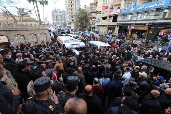 تشييع جثمان الشهيد المقدم شـهـيـد الـــــواجـب