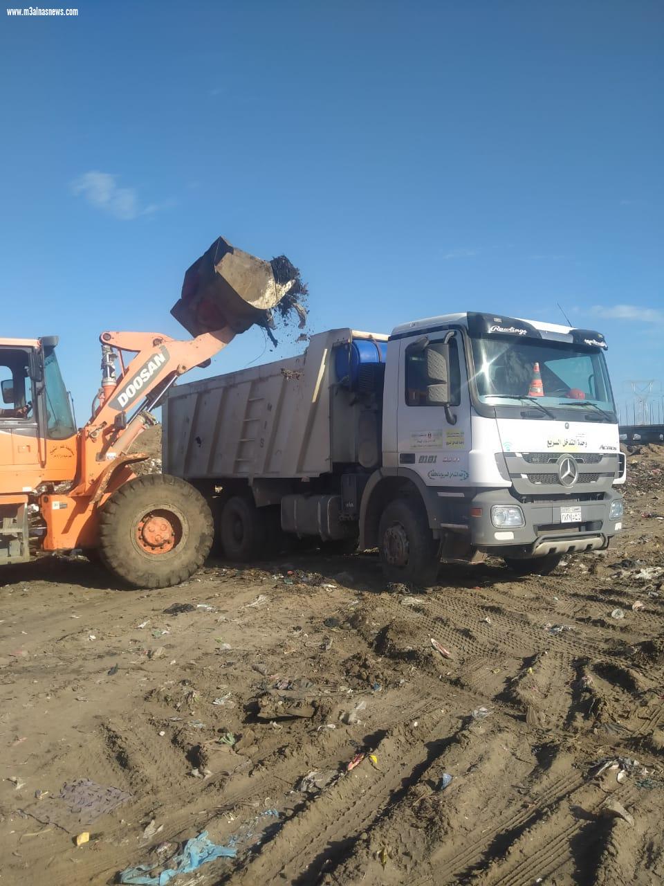  رفع 1983 طن مخلفات وحملات نظافة مكثفة بمراكز ومدن كفر الشيخ