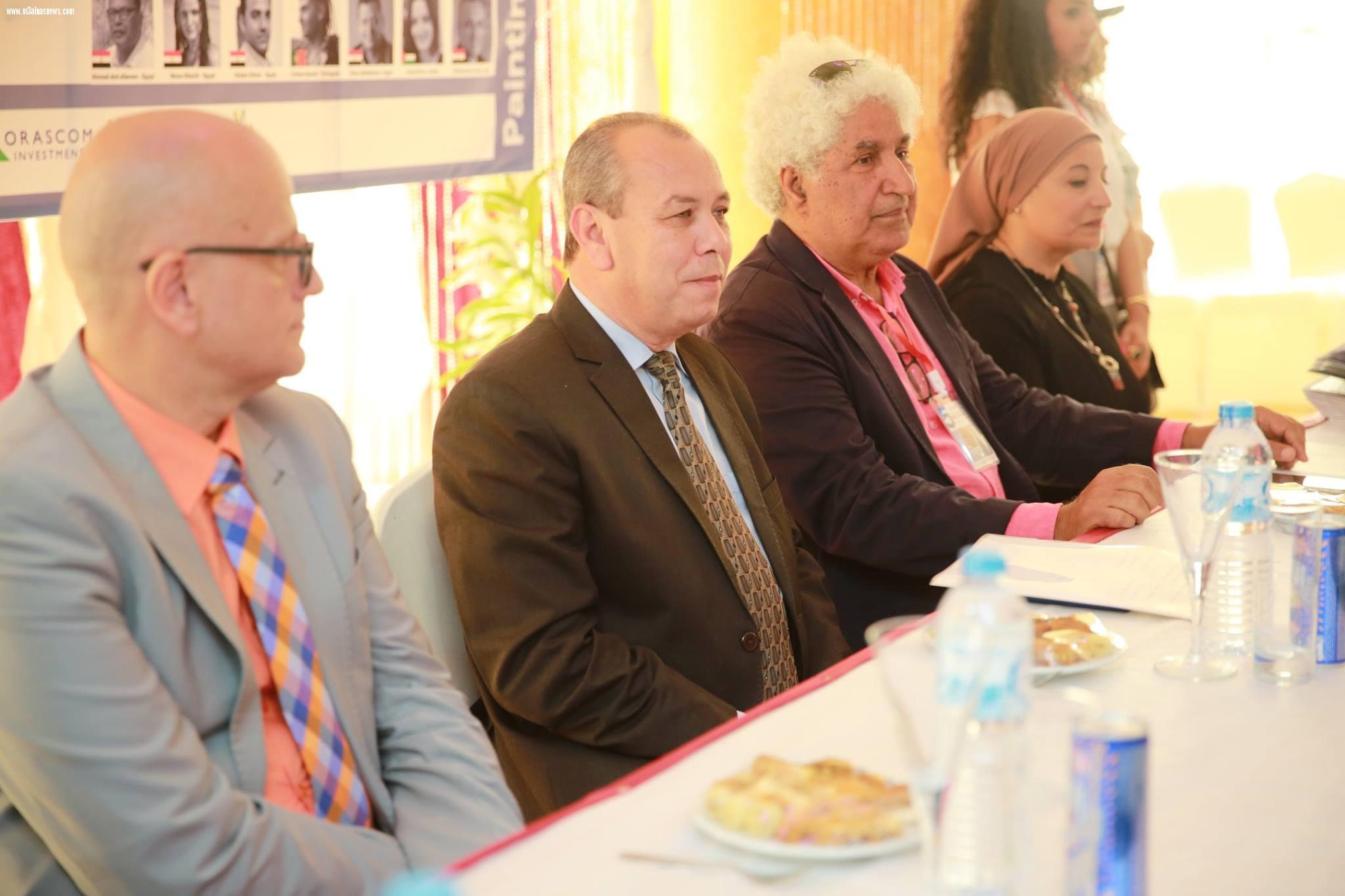 محافظ كفرالشيخ يشهد فعاليات ملتقي البرلس الدولى الخامس للرسم على الحوائط والمراكب ويكرم 42 فنان تشكيلى من 18 دولة