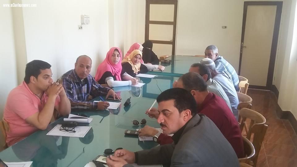 بالصور |إجتماع اللجنة السكانية بمجلس مدينة بيلا كفر الشيخ 
