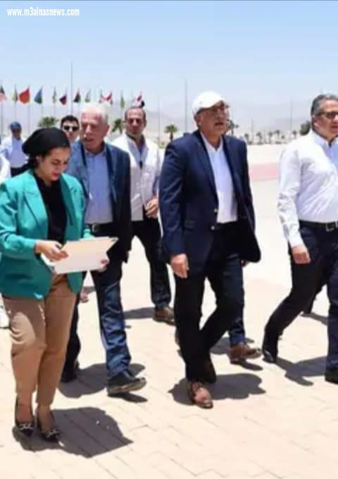 خلال زيارته شرم الشيخ ... رئيس الوزراء يطلع على أعمال التطوير في منطقة الرويسات