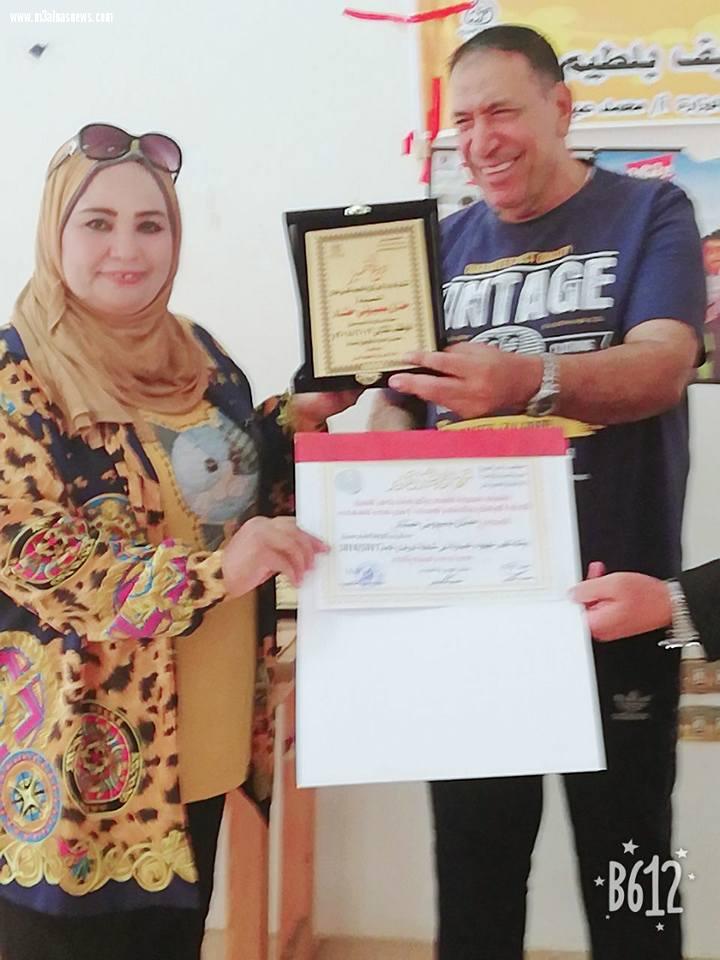 حنان حشاد.. تحصد لقب الموظفة المثالية بإدارة شباب دسوق