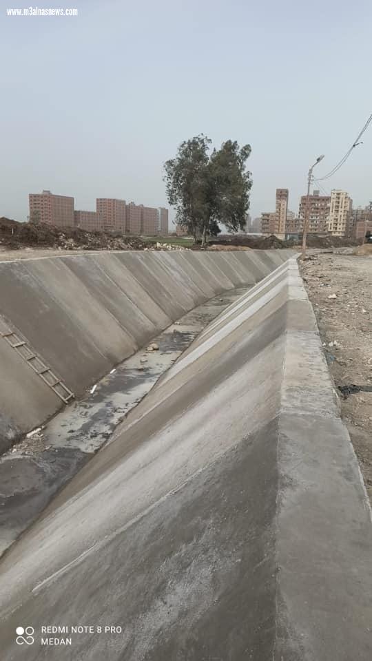 الانتهاء من  تبطين 195 كيلو ترع بكفر الشيخ