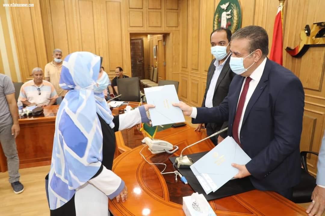 المنوفية | تسليم 19 عقد ضمن مبادرة أنظمة الري الحديث وتسهيلات جديدة للمزارعين