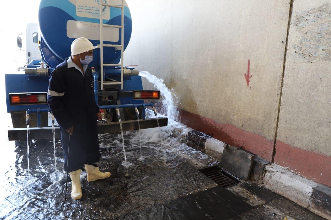 مياه أسيوط ترفع درجة الاستعداد القصوى لمواجهة سوء الأحوال الجوية