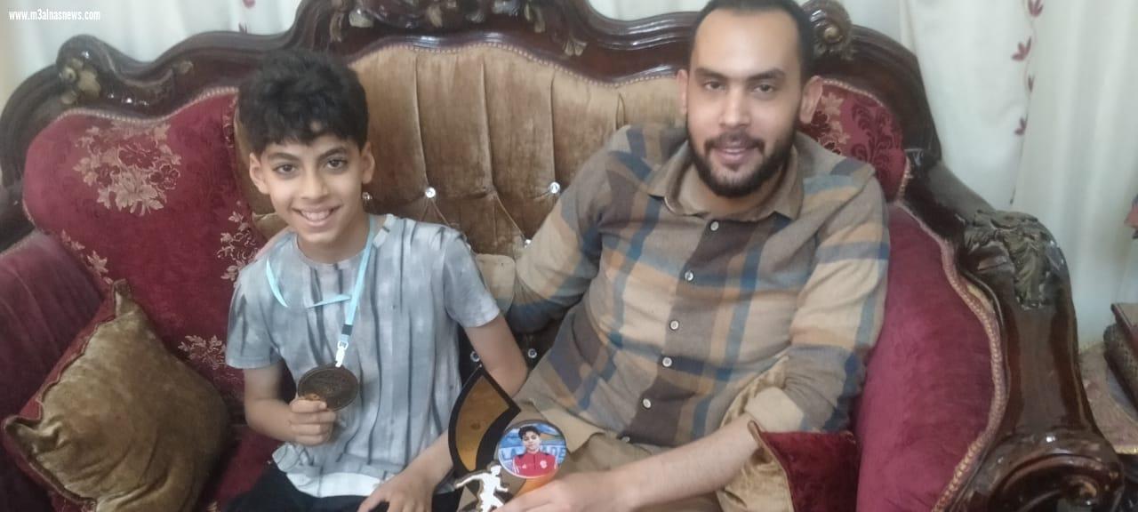 المركز الاول لمحمد سعد في بطولة الدورة الرمضانية باكاديمية سيلا
