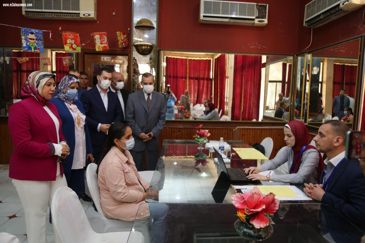 افتتاح المرحلة الثانية من المنحة المجانية لـ 55 طالباً من طلاب الإعدادية بكفر الشيخ