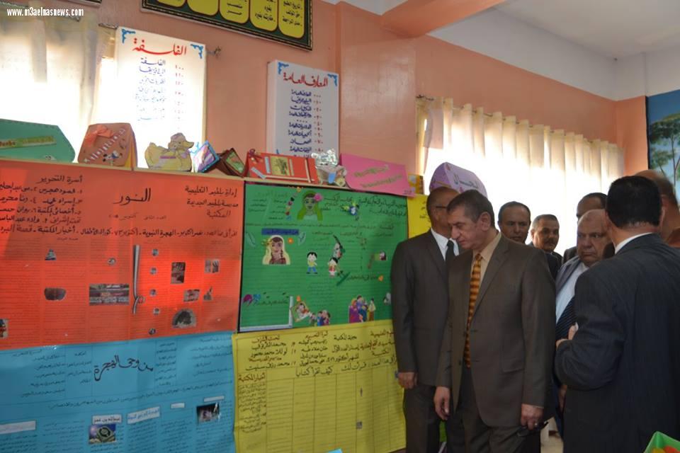 محافظ كفر الشيخ يقرر إقامة معرض دائم لمنتجات طلاب المدارس
