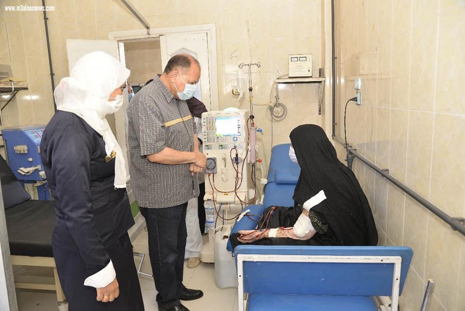 بحضور بعض أعضاء مجلس النواب محافظ أسيوط يتفقد مستشفى أبنوب المركزي تمهيدًا لاحلالها وتجديدها بالكامل لتصبح مستشفى نموذجي لخدمة مركز أبنوب وقراه