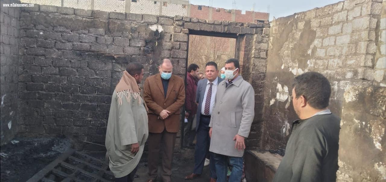 محافظ أسيوط يتفقد أعمال السيطرة على حريق مخزن مواسير بلاستيكية بقرية اللوقا بساحل سليم ويلتقى الاهالى ويوجه بصرف مساعدات عاجلة لهم