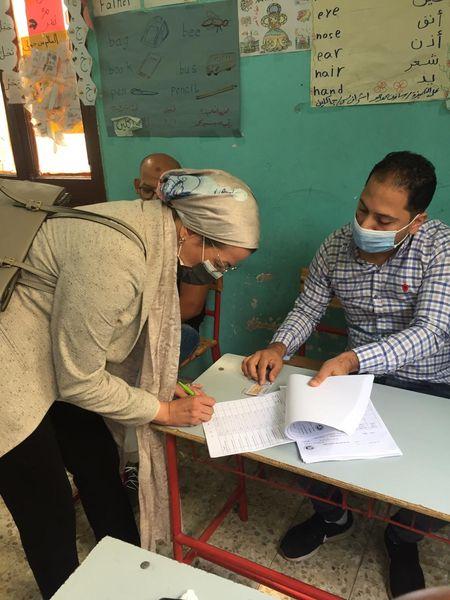 بعد ان ادلت بصوتها..وزيرة البيئة تناشد المواطنين بالمشاركة في اتخابات النواب