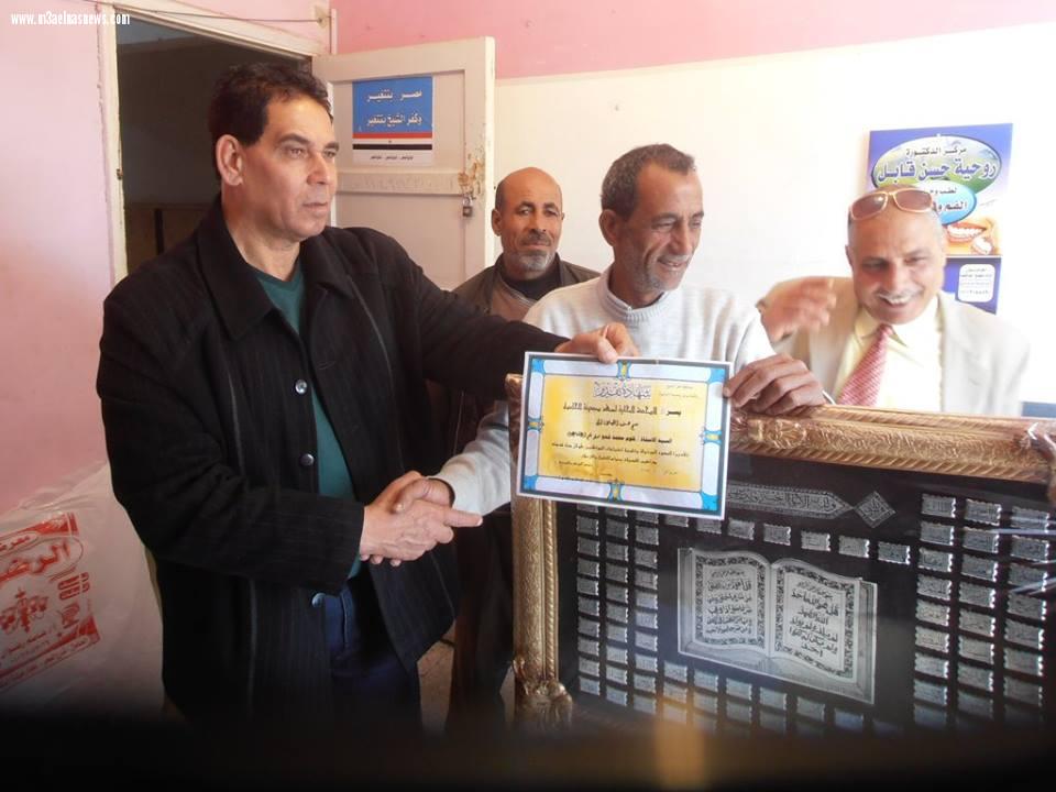 عايدة ماضي تكرّم 5 قيادات بالحامول بينهم نائب رئيس المركز لبلوغهم سن المعاش.. 