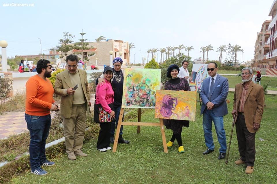 برعاية ياسين متولى المستشار القانونى لرابطة الصحفيين بكفر الشيخ.. ختام ملتقى الفنون التشكيلية الأول ببلطيم