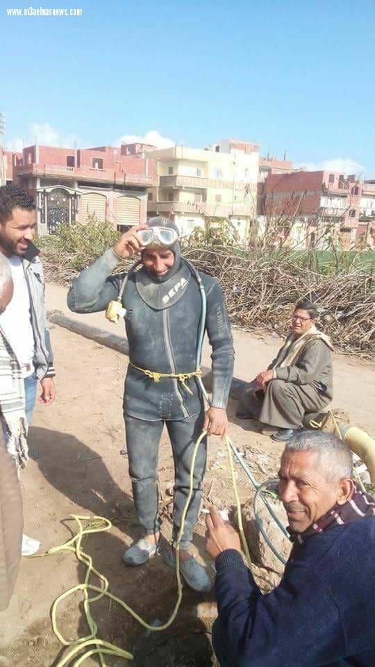 بالصور | محافظ كفر الشيخ يستجيب لشكاوى أهالى قرية ابشان بسبب الصرف الصحى