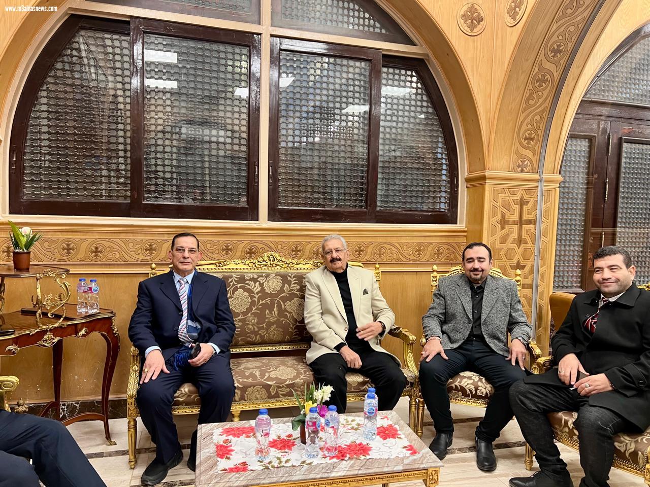 أمين شياخة شيراتون بحزب مستقبل وطن يهنئ البابا تواضروس والأخوة الأقباط بعيد الميلاد المجيد
