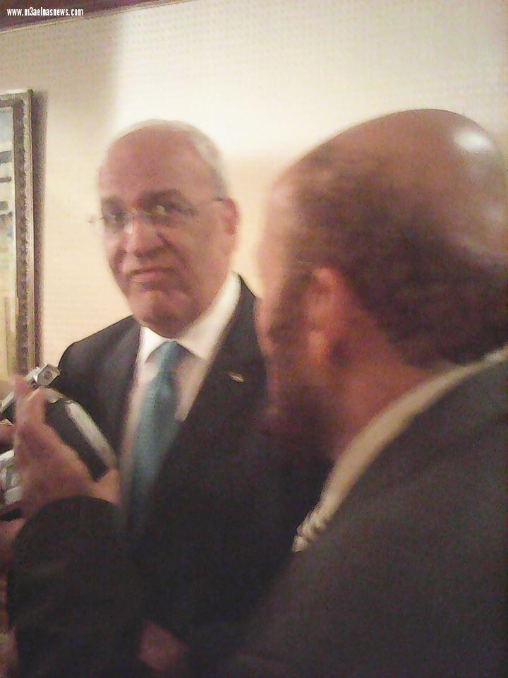 صائب عريقات: العلاقات بين القيادة المصرية والسلطة الفلسطينية لم تتوتر