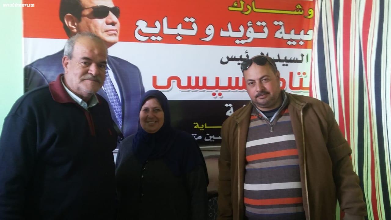 نائب مصيف بلطيم بكفر الشيخ يجرى الكشف الطبى فى  قافلة العيون