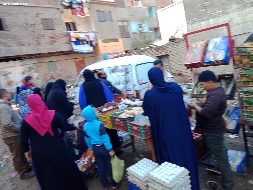 مستقبل وطن بكفرالشيخ يوفر سلع مخفضة بقرية القرضا