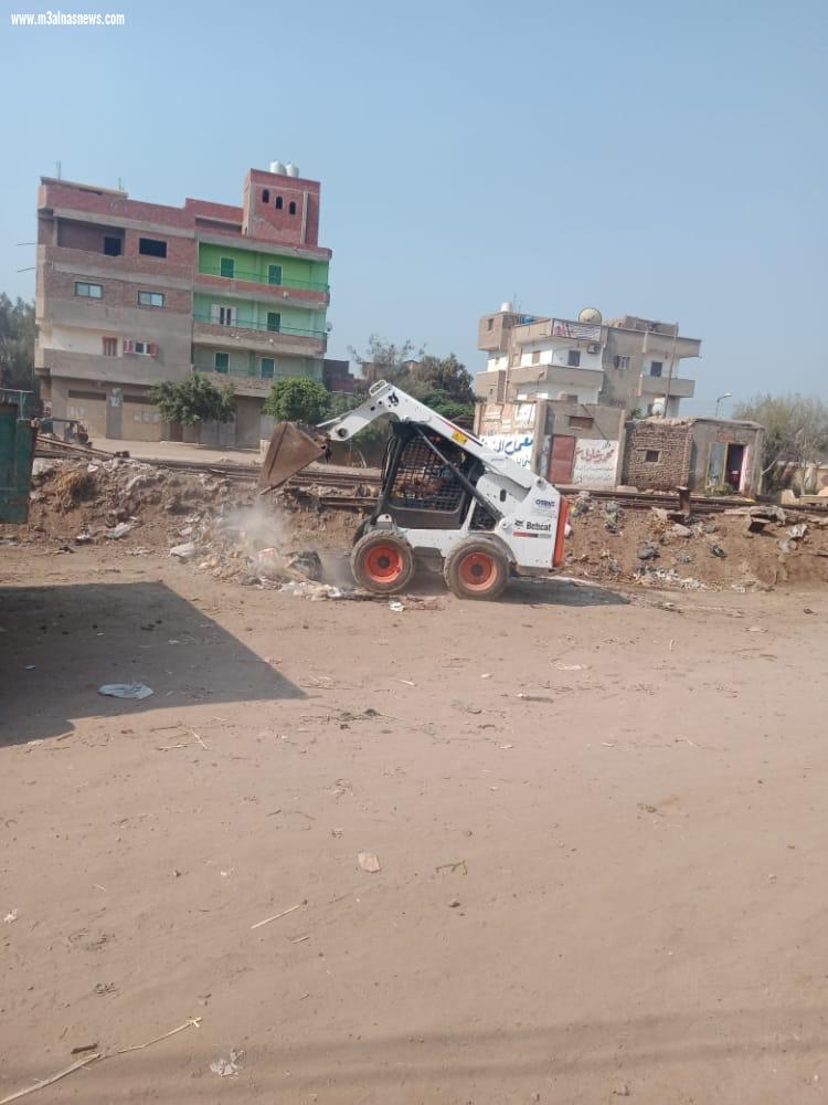 زراعة 1500 شجرة مثمرة بسيدي غازي بكفر الشيخ