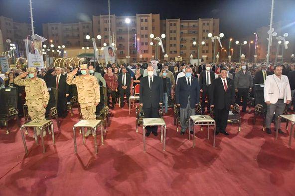  30 عريس وعروسة في حفل زفاف جماعي بمحافظة اسيوط