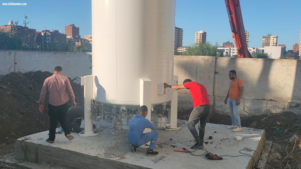 انفراجه كبيرة بتوفير الاكسجين بالمستشفيات كتب :مع الناس نيوز