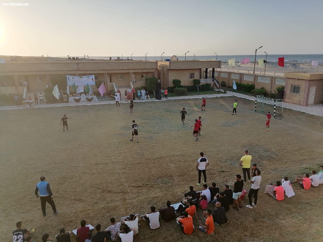  شمال سيناء يحصد كأس دوري خماسي كرة القدم على أرض معسكر شباب بلطيم
