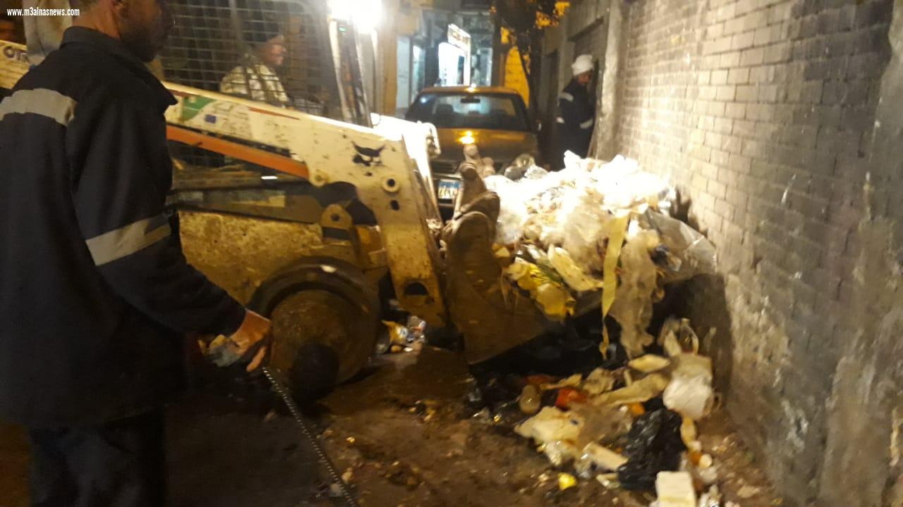رفع 2020 طن مخلفات وحملات نظافة مكثفة بمراكز ومدن كفر الشيخ