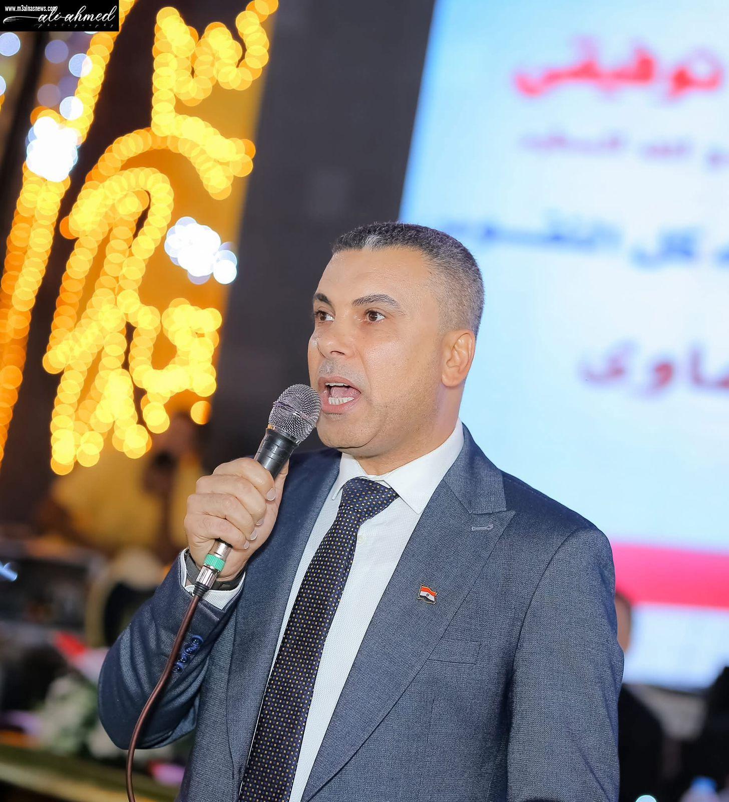 حب الخير للغير جهاد لا تقدر عليه كل النفوس  شعار رفعه المهندس سمير  الشهاوي
