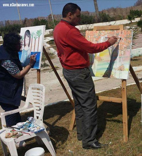 برعاية ياسين متولى المستشار القانونى لرابطة الصحفيين بكفر الشيخ.. ختام ملتقى الفنون التشكيلية الأول ببلطيم